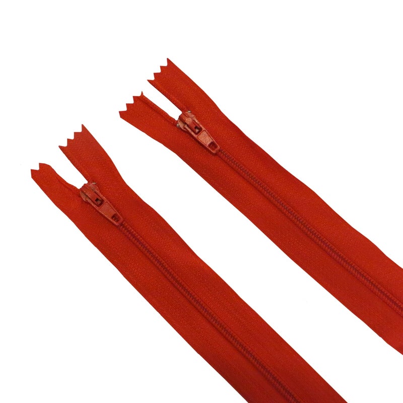 Seeking ROAM Standard Zippers, Nylon Coil, 2 Pieces (Red, 20"" Inch) - Image 1